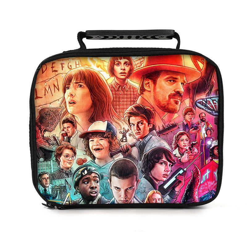 Stranger Things Demogorgon Lunch Box Bag Lunch Tote For Kids