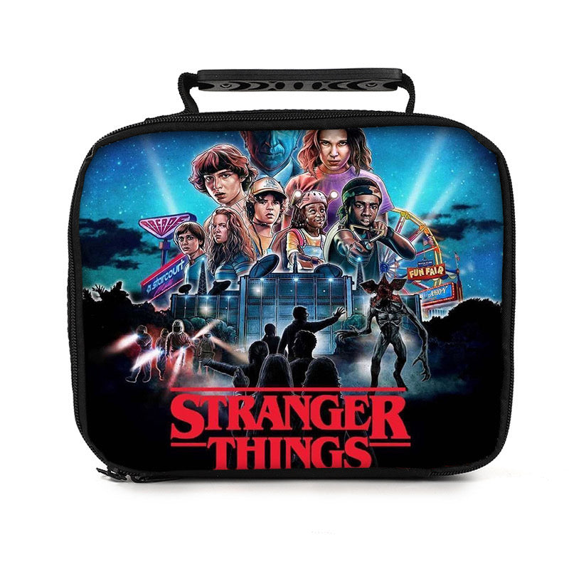 Stranger Things Demogorgon Lunch Box Bag Lunch Tote For Kids