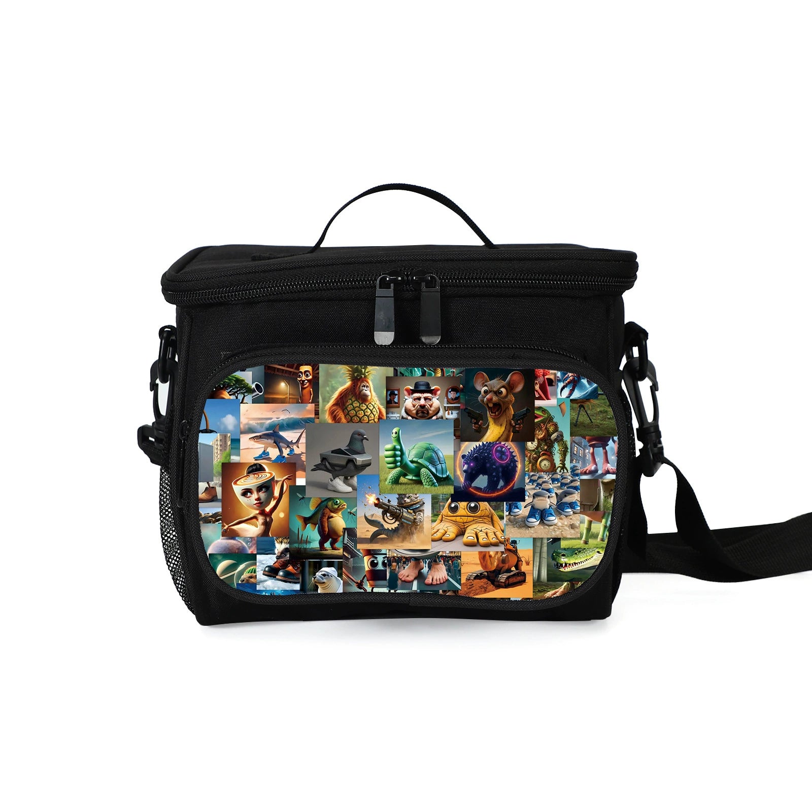 TRALALERO TRALALA Portable Lunch Box School Tote Storage Picnic Bag