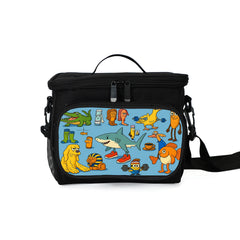 TRALALERO TRALALA Portable Lunch Box School Tote Storage Picnic Bag