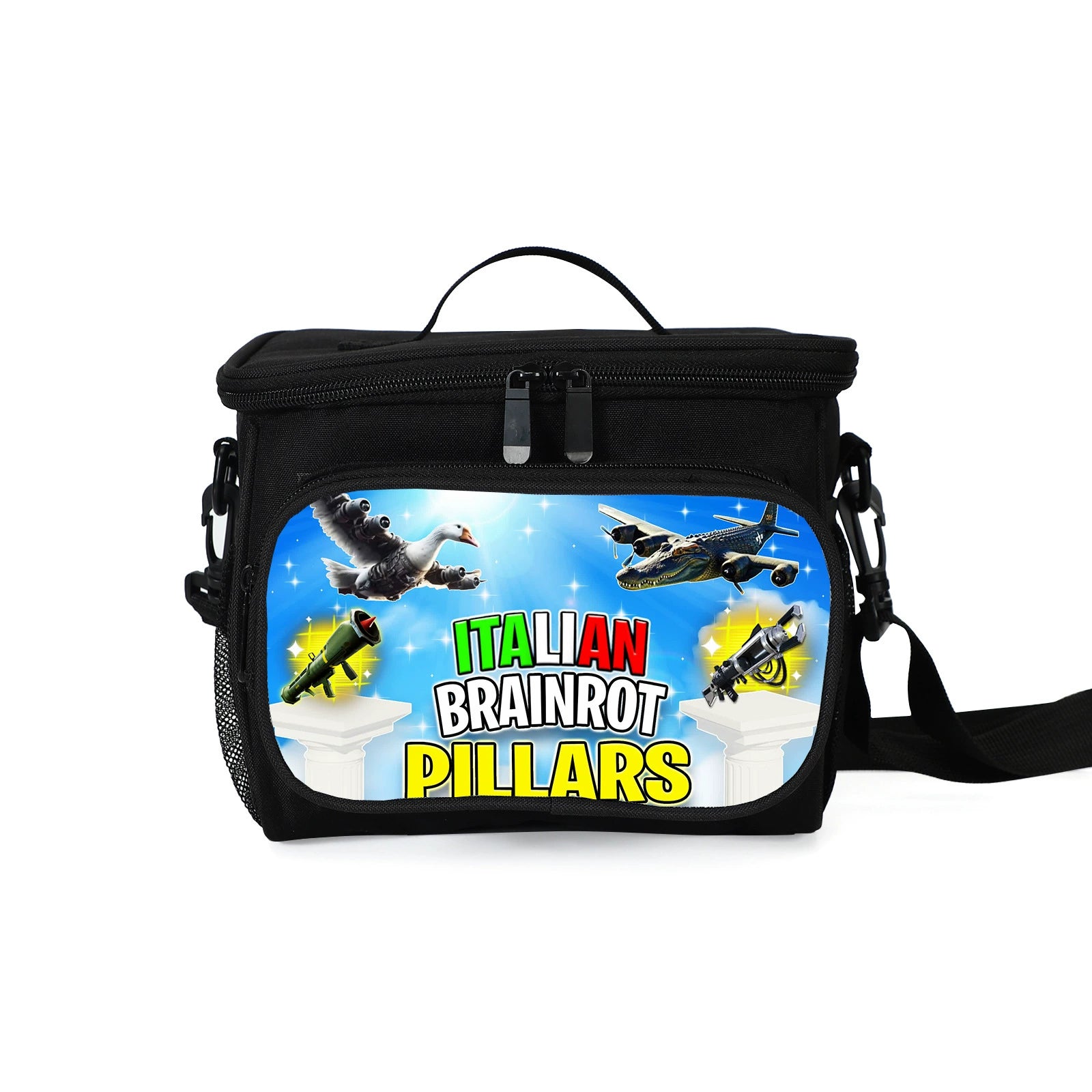 TRALALERO TRALALA Portable Lunch Box School Tote Storage Picnic Bag