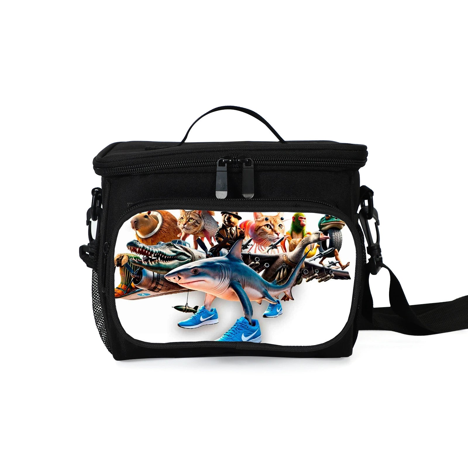 TRALALERO TRALALA Portable Lunch Box School Tote Storage Picnic Bag