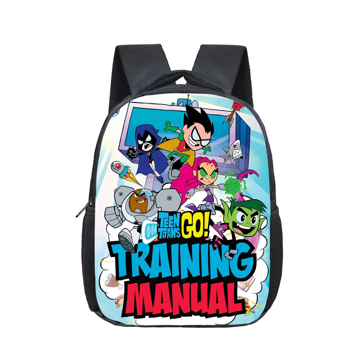 Teen Titans Go Backpack School Sports Bag For Kids