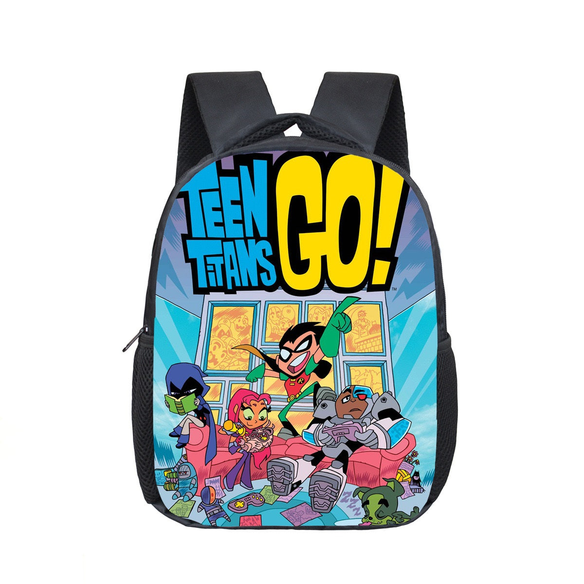Teen Titans Go Backpack School Sports Bag For Kids