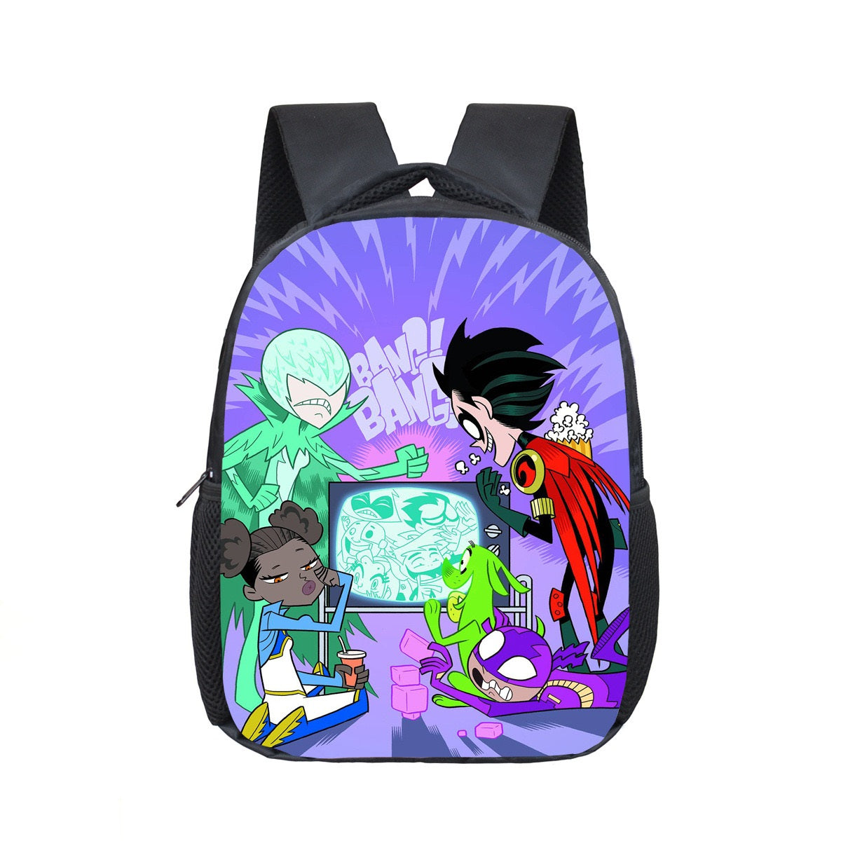 Teen Titans Go Backpack School Sports Bag For Kids