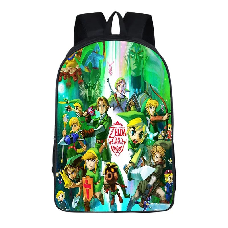 The Legend of Zelda Backpack School Sports Bag