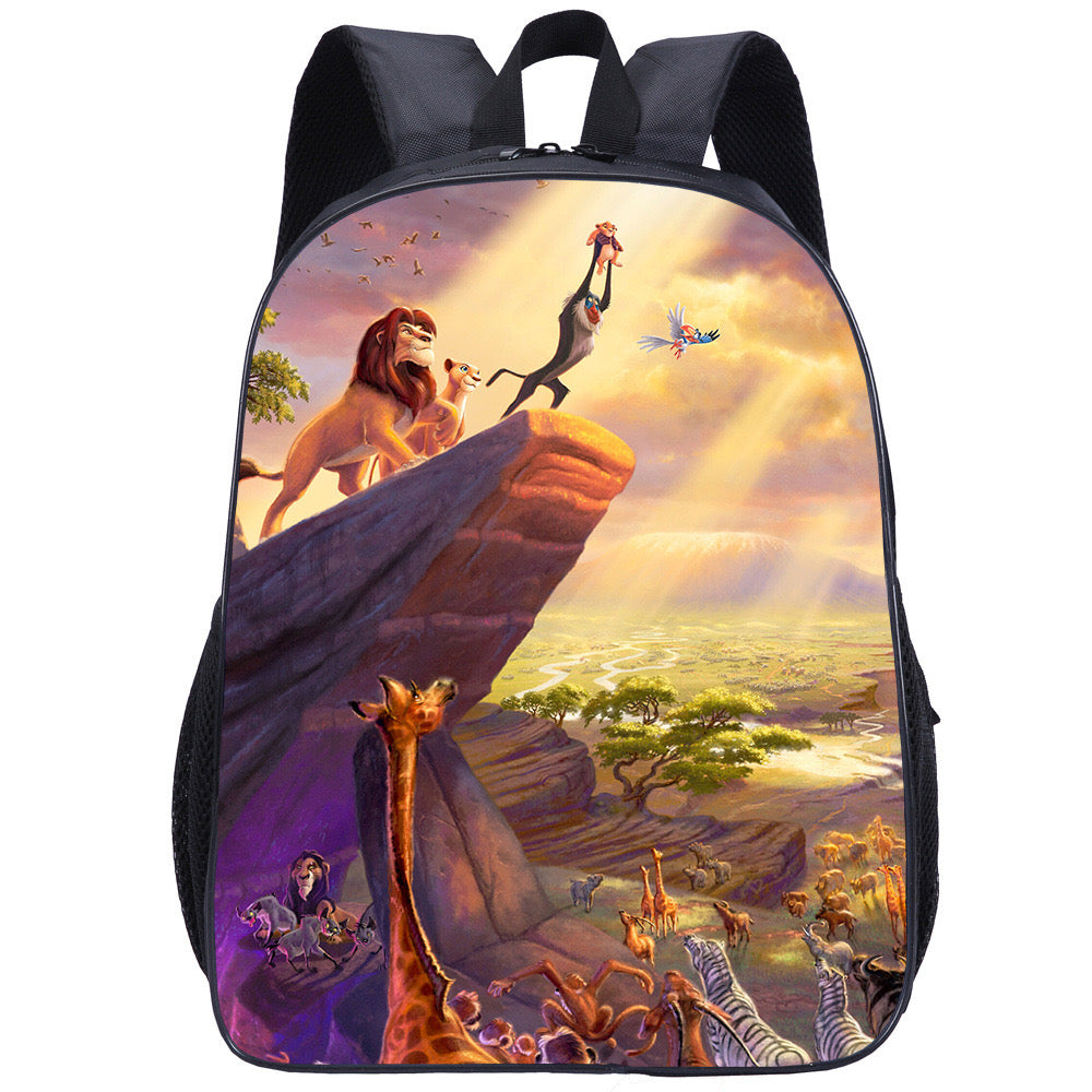 King Back Pack The Lion King Backpack School Sports Bag for Kids Boy Girl – BAG PICKY