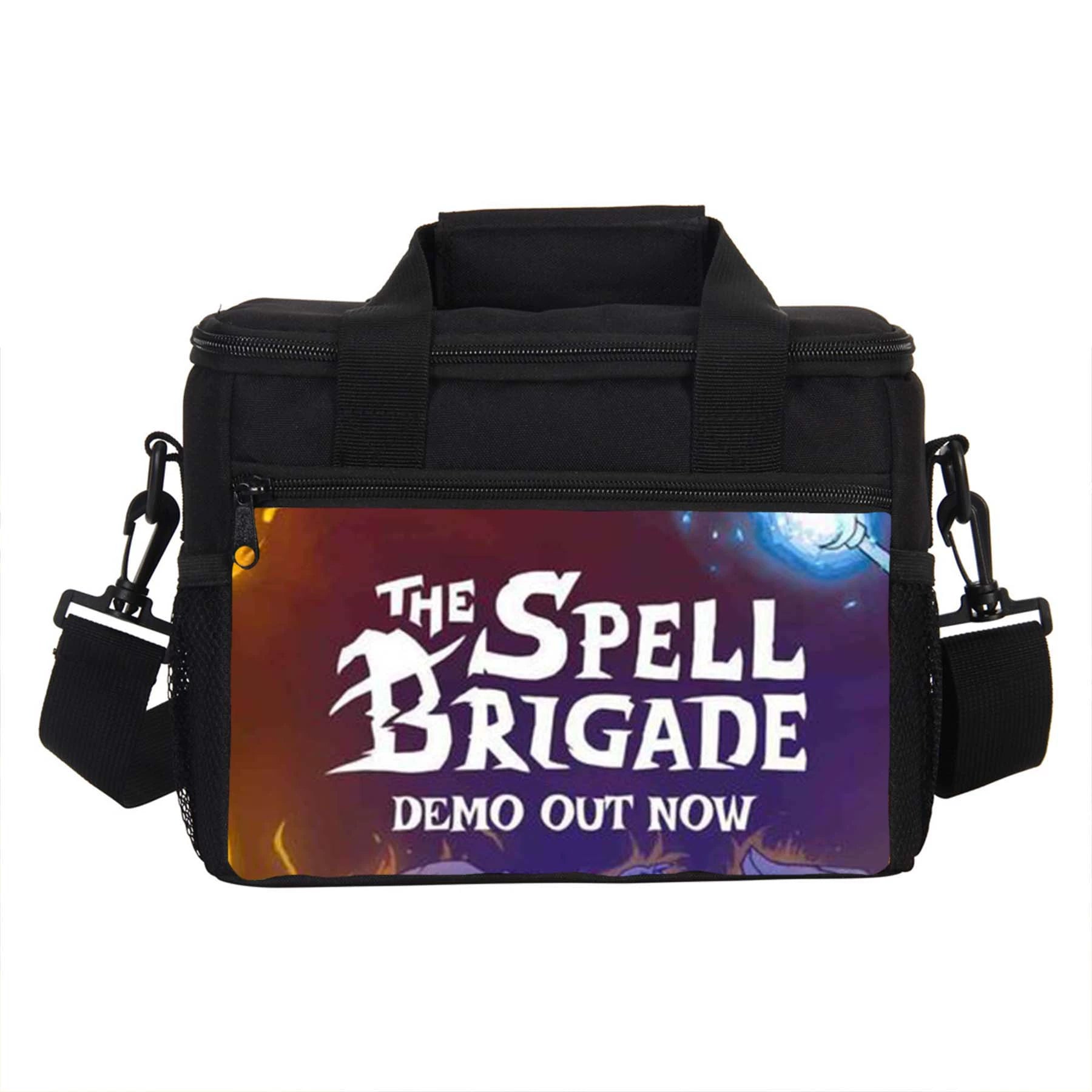The Spell Brigade Portable Lunch Box School Tote Storage Picnic Bag