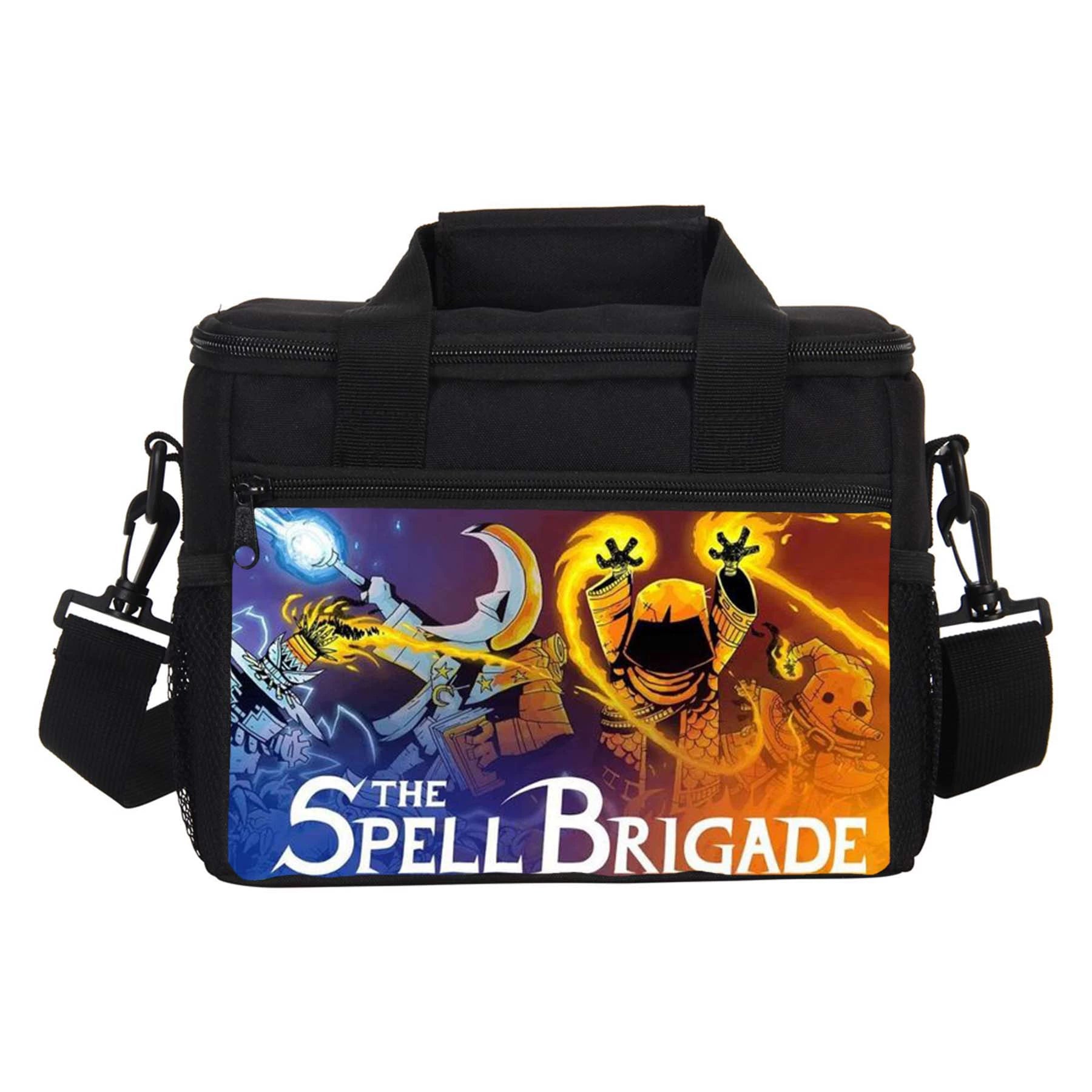 The Spell Brigade Portable Lunch Box School Tote Storage Picnic Bag