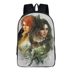 The Witcher Backpack School Sports Bag