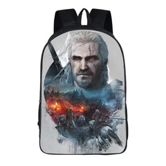 The Witcher Backpack School Sports Bag