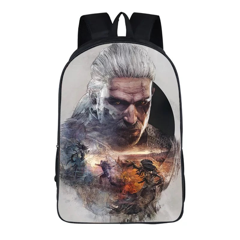 The Witcher Backpack School Sports Bag
