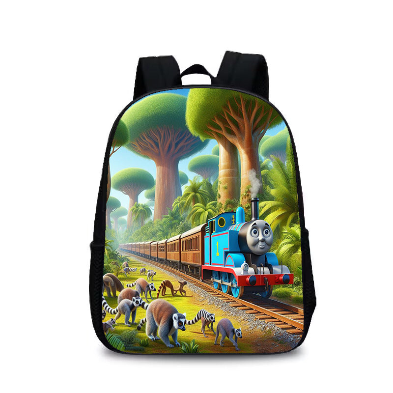 Thomas Train Backpack School Sports Bag for Kids Boy Girl Kindergarten