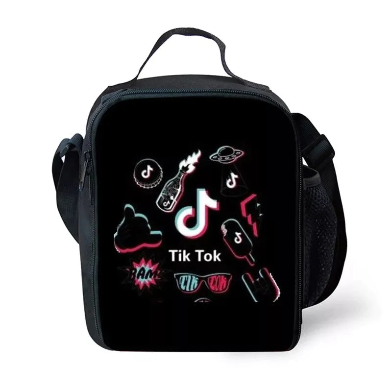 Tik Tok Lunch Box Bag Lunch Tote For Kids