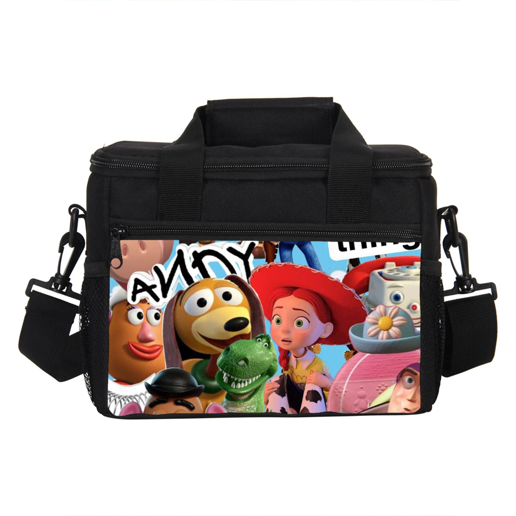 Toy Story Portable Lunch Box School Tote Storage Picnic Bag