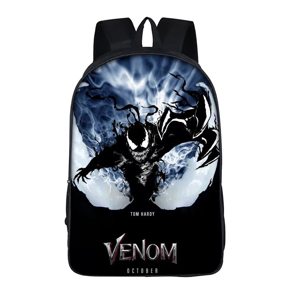 Venom Spiderman  Backpack School Sports Bag