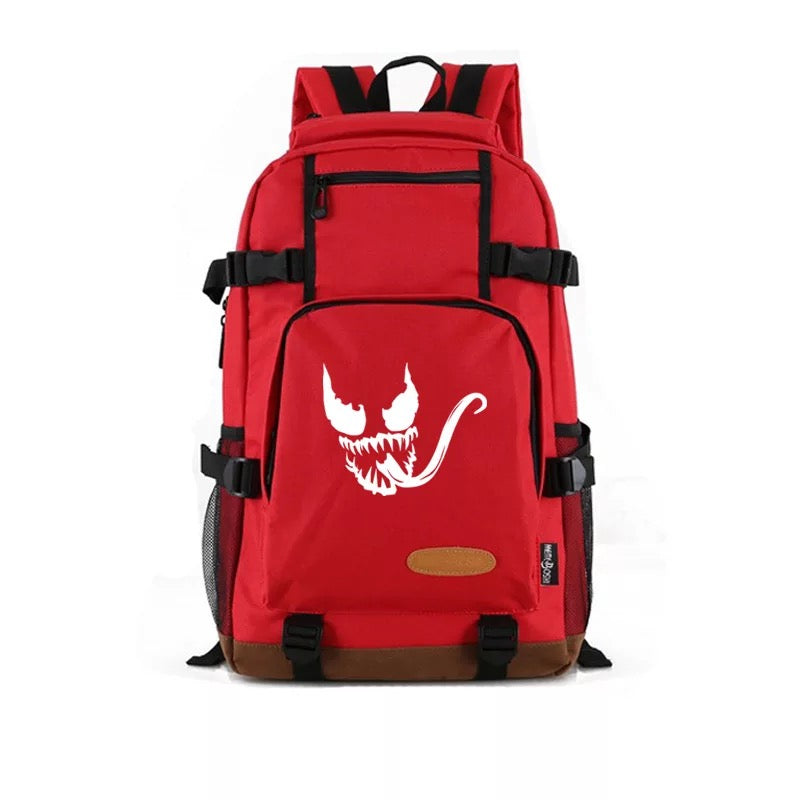 Venom School Bookbag Travel Backpack Bags