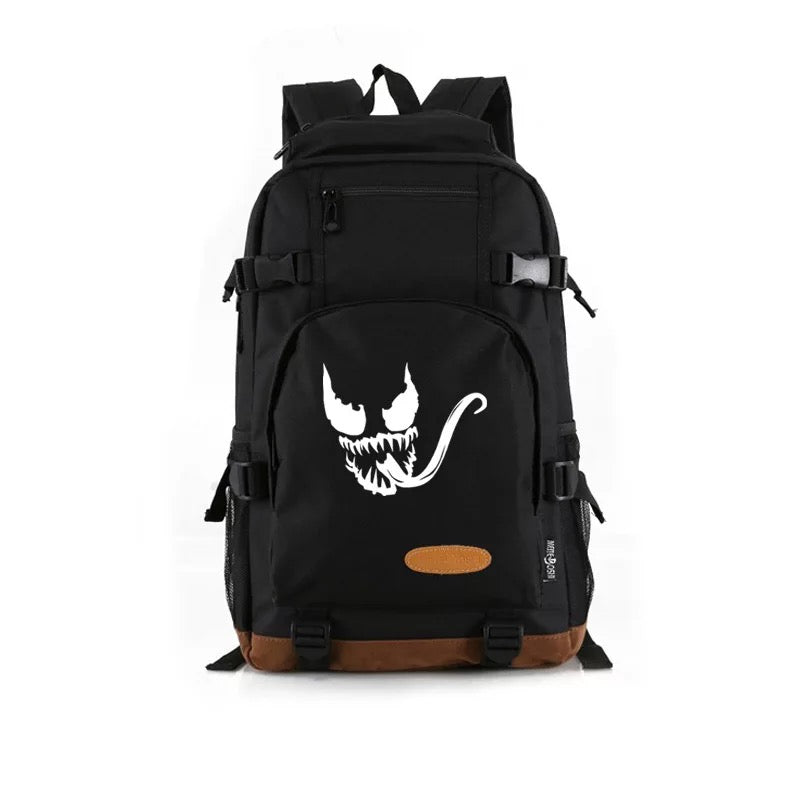 Venom School Bookbag Travel Backpack Bags