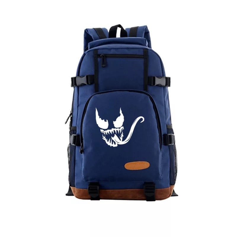Venom School Bookbag Travel Backpack Bags
