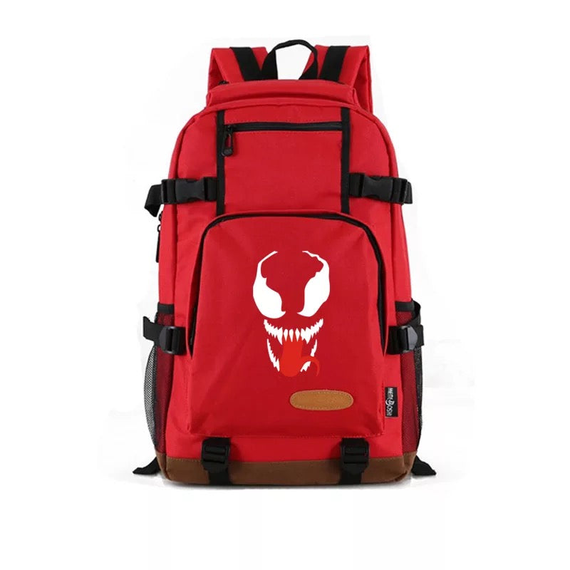 Venom School Bookbag Travel Backpack Bags