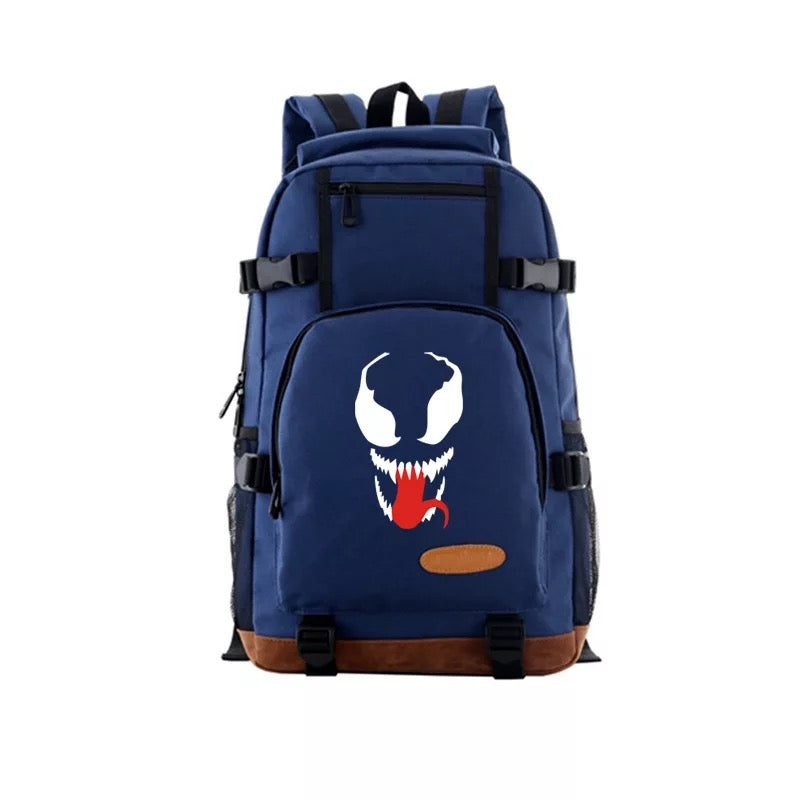 Venom School Bookbag Travel Backpack Bags