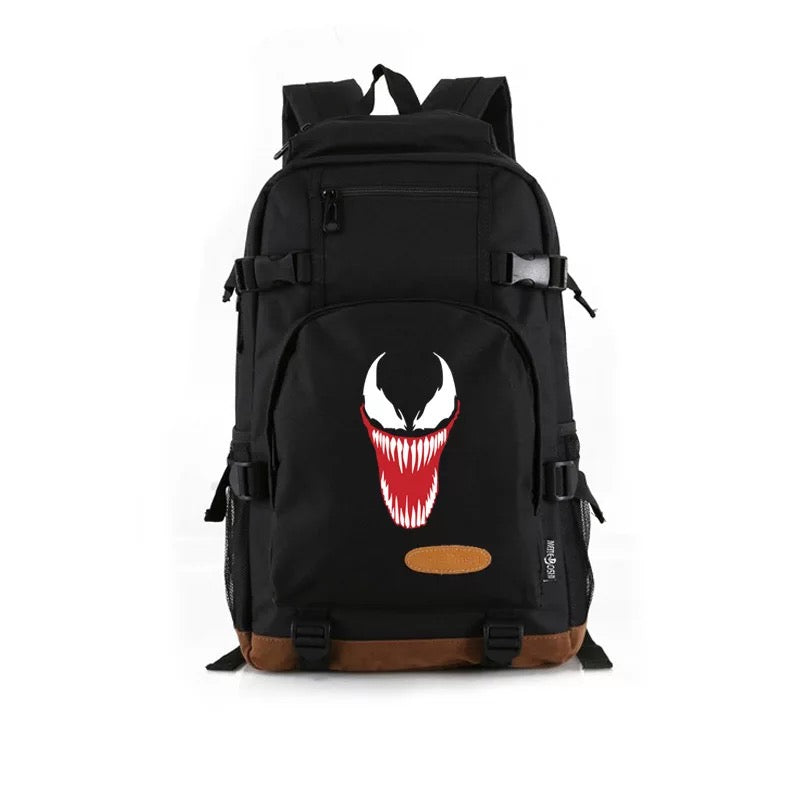Venom School Bookbag Travel Backpack Bags