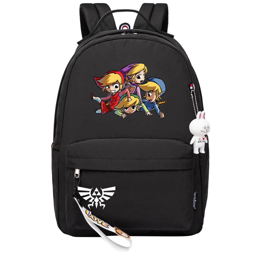 Zelda Cosplay Backpack School Bag Water Proof