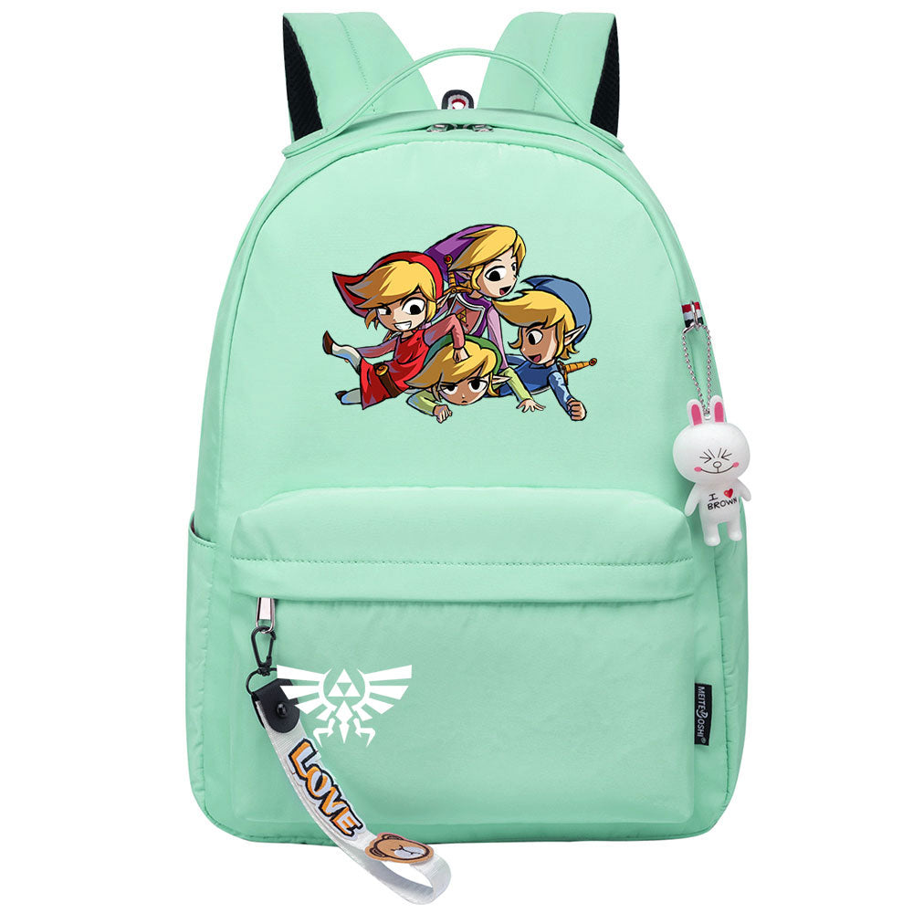 Zelda Cosplay Backpack School Bag Water Proof