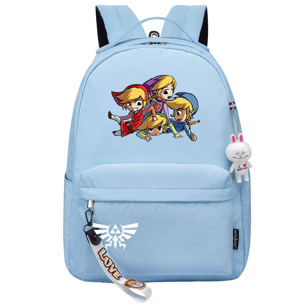 Zelda Cosplay Backpack School Bag Water Proof