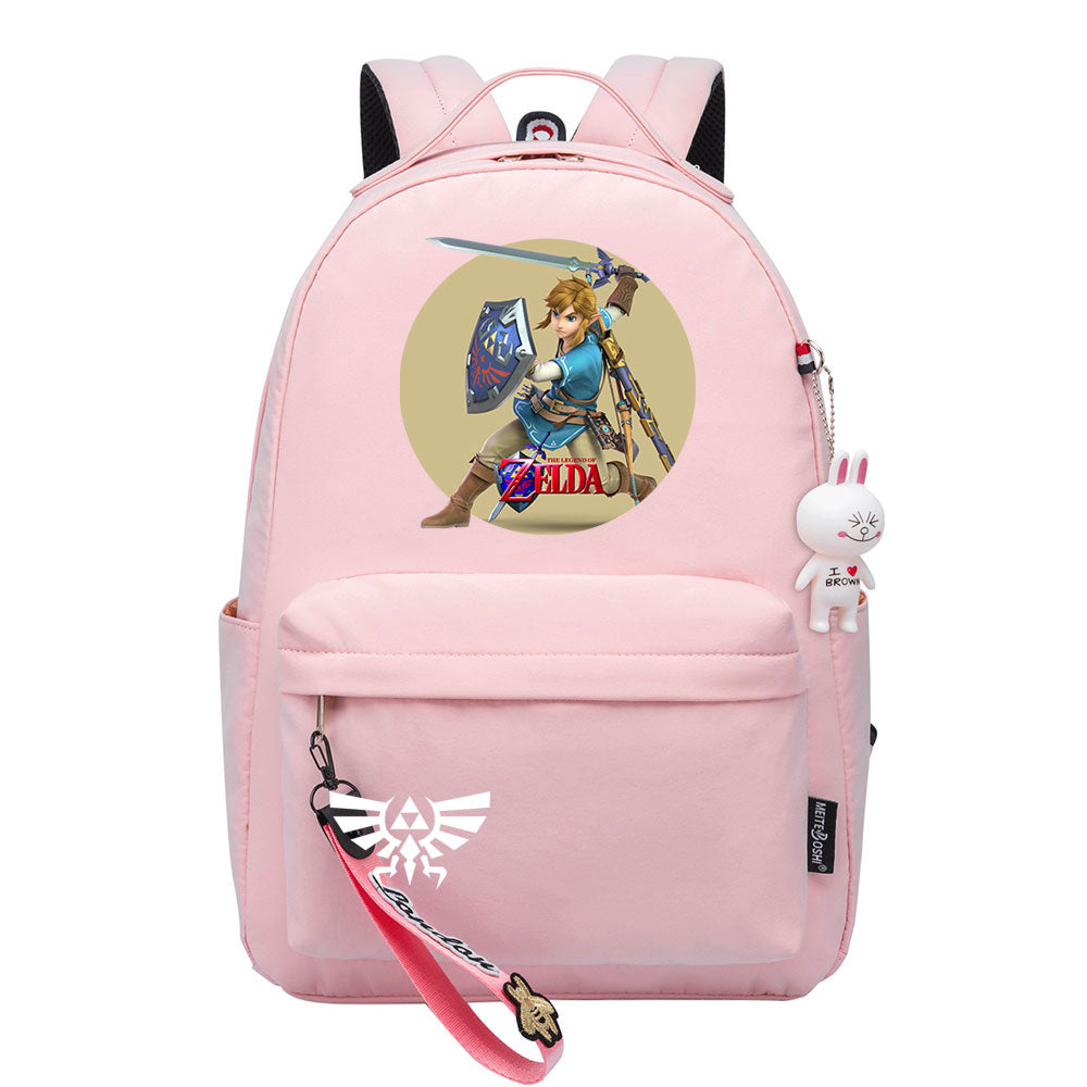 Zelda Cosplay Backpack School Bag Water Proof