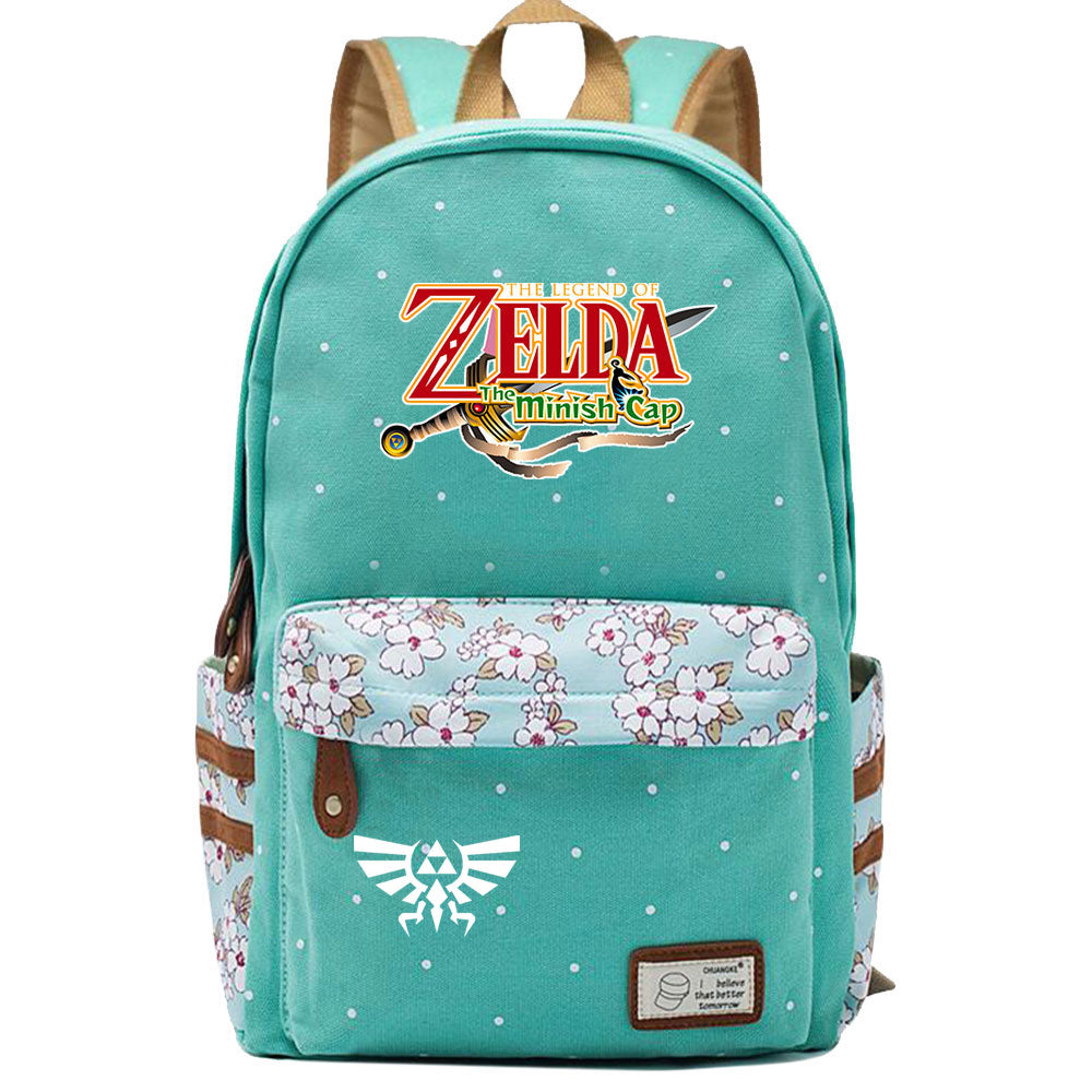 Zelda Fashion Canvas Travel Backpack School Bag