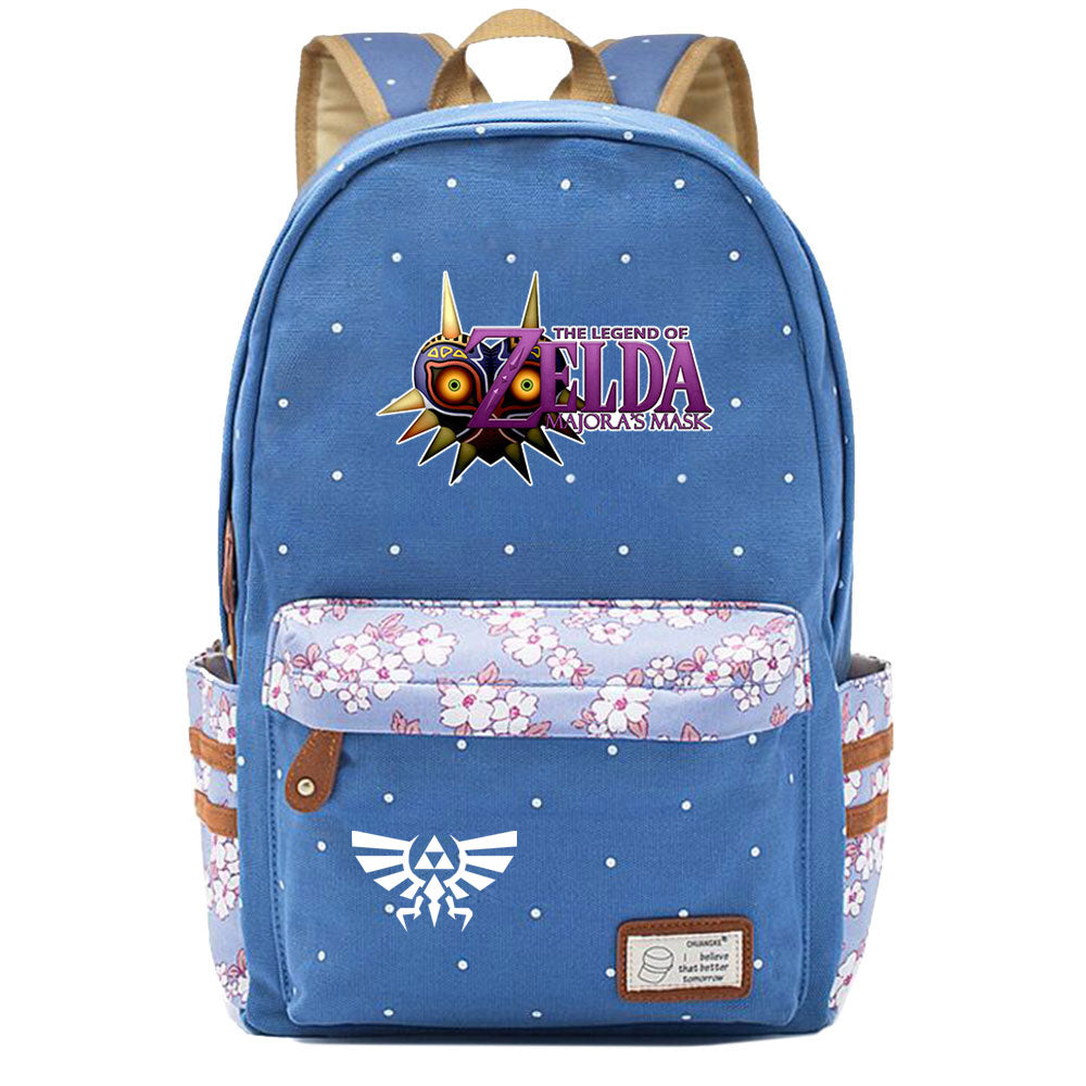 Zelda Fashion Canvas Travel Backpack School Bag