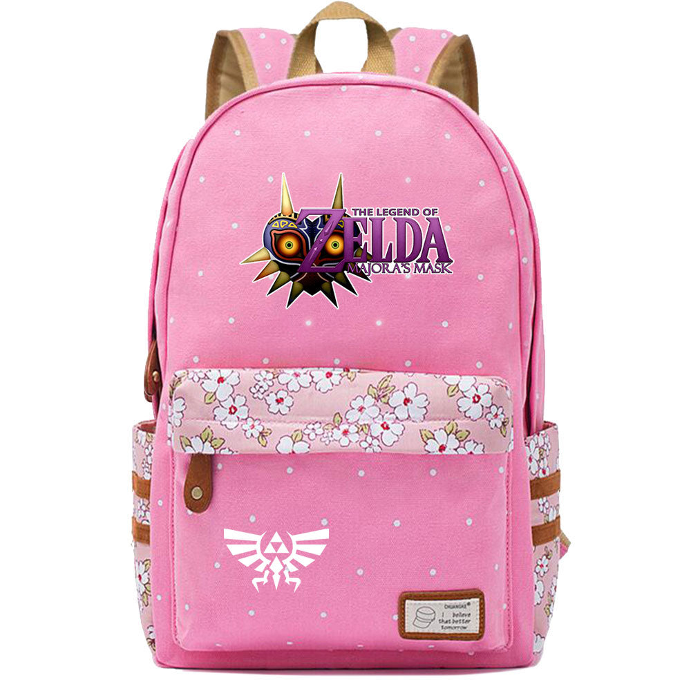 Zelda Fashion Canvas Travel Backpack School Bag