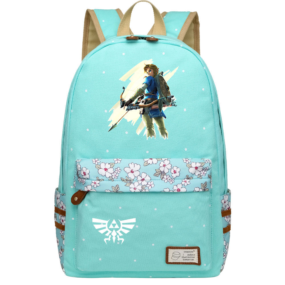 Zelda Fashion Canvas Travel Backpack School Bag