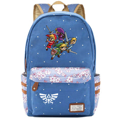 Zelda Fashion Canvas Travel Backpack School Bag