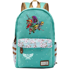 Zelda Fashion Canvas Travel Backpack School Bag