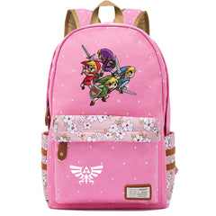 Zelda Fashion Canvas Travel Backpack School Bag