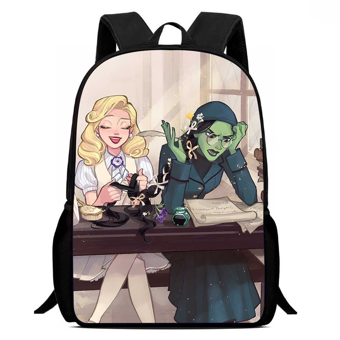 Wicked Part One Backpack School Sports Bag for Kids Boy Girl Kindergarten