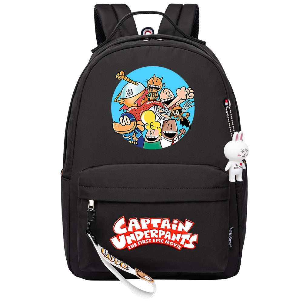 Captain Underpants Backpack Shoolbag Notebook Bag Gifts for Kids Students