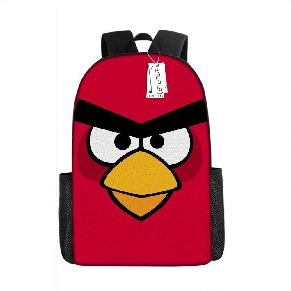 Angry Birds Backpack School Sports Bag