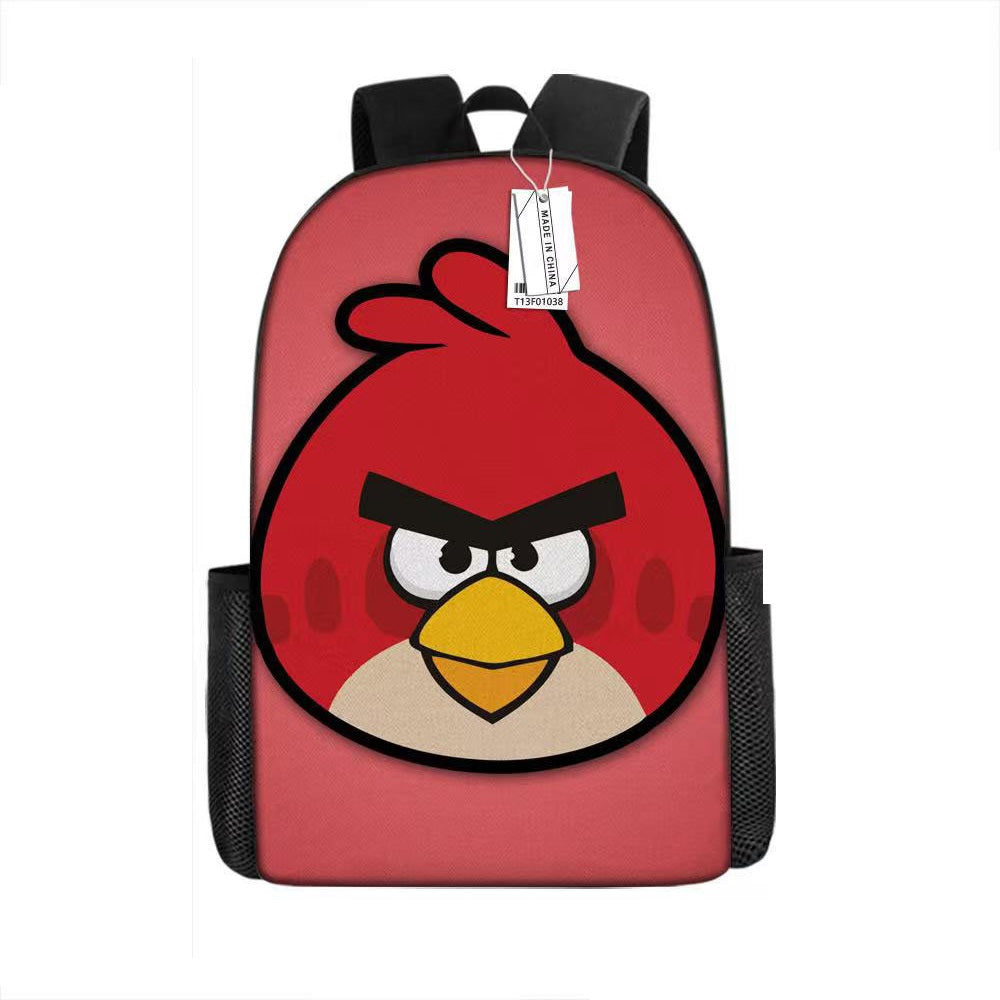 Angry Birds Backpack School Sports Bag