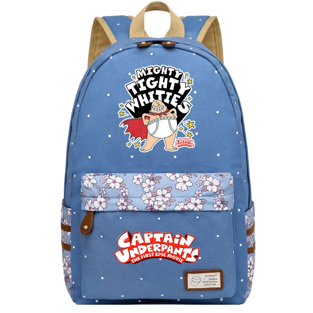 Captain Underpants Fashion Canvas Travel Backpack School Bag