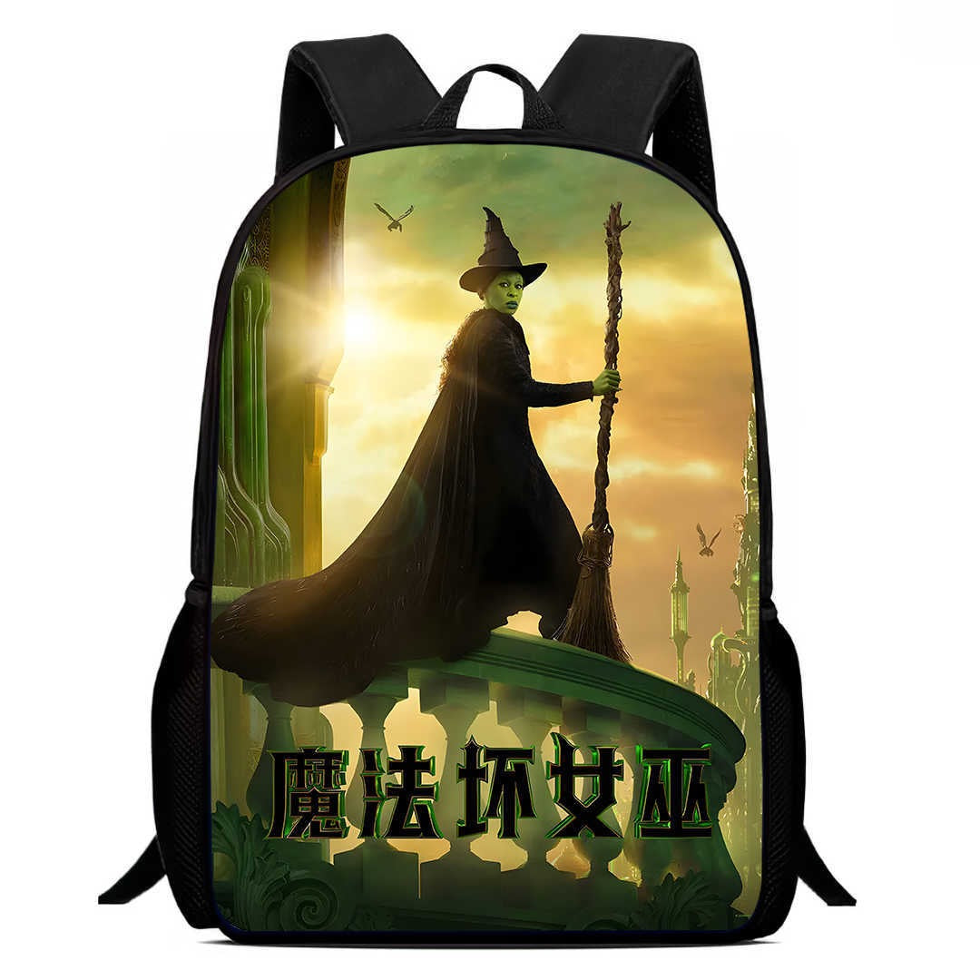 Wicked Part One Backpack School Sports Bag for Kids Boy Girl Kindergarten
