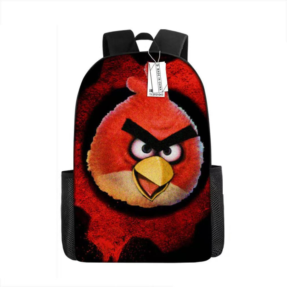 Angry Birds Backpack School Sports Bag