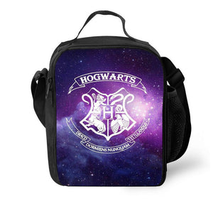 Harry Potter Hogwarts School Bag Backpack Lunch Box Book Pencil Bags  3pcs Set