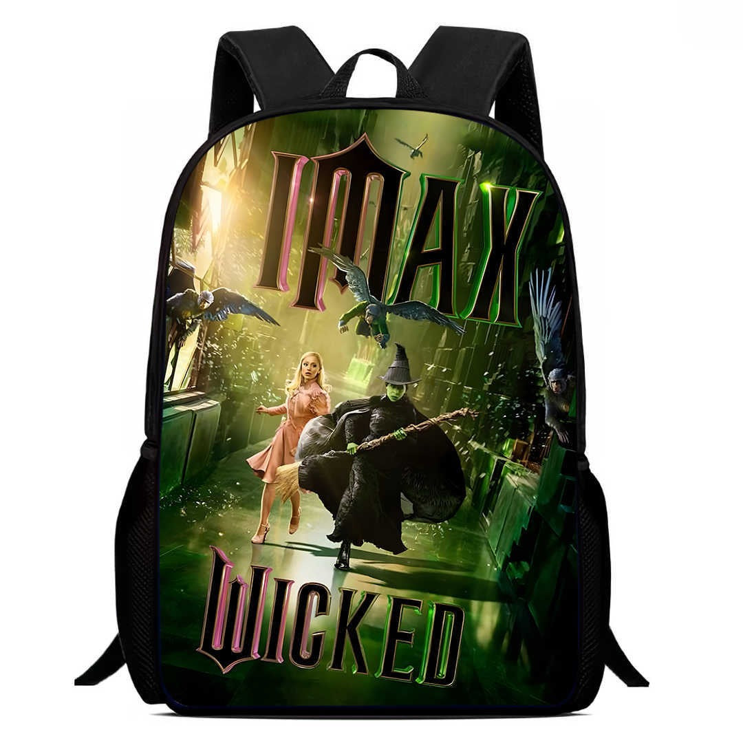 Wicked Part One Backpack School Sports Bag for Kids Boy Girl Kindergarten