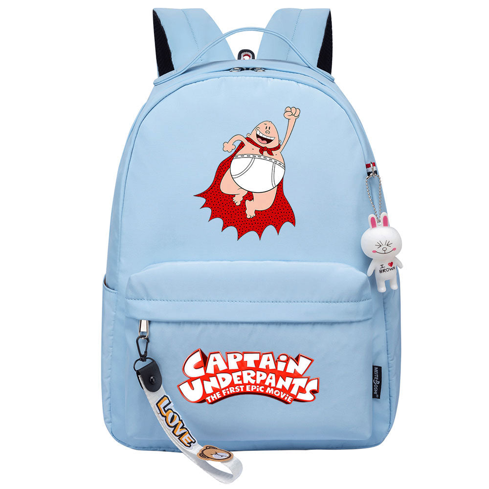 Captain Underpants Backpack Shoolbag Notebook Bag Gifts for Kids Students