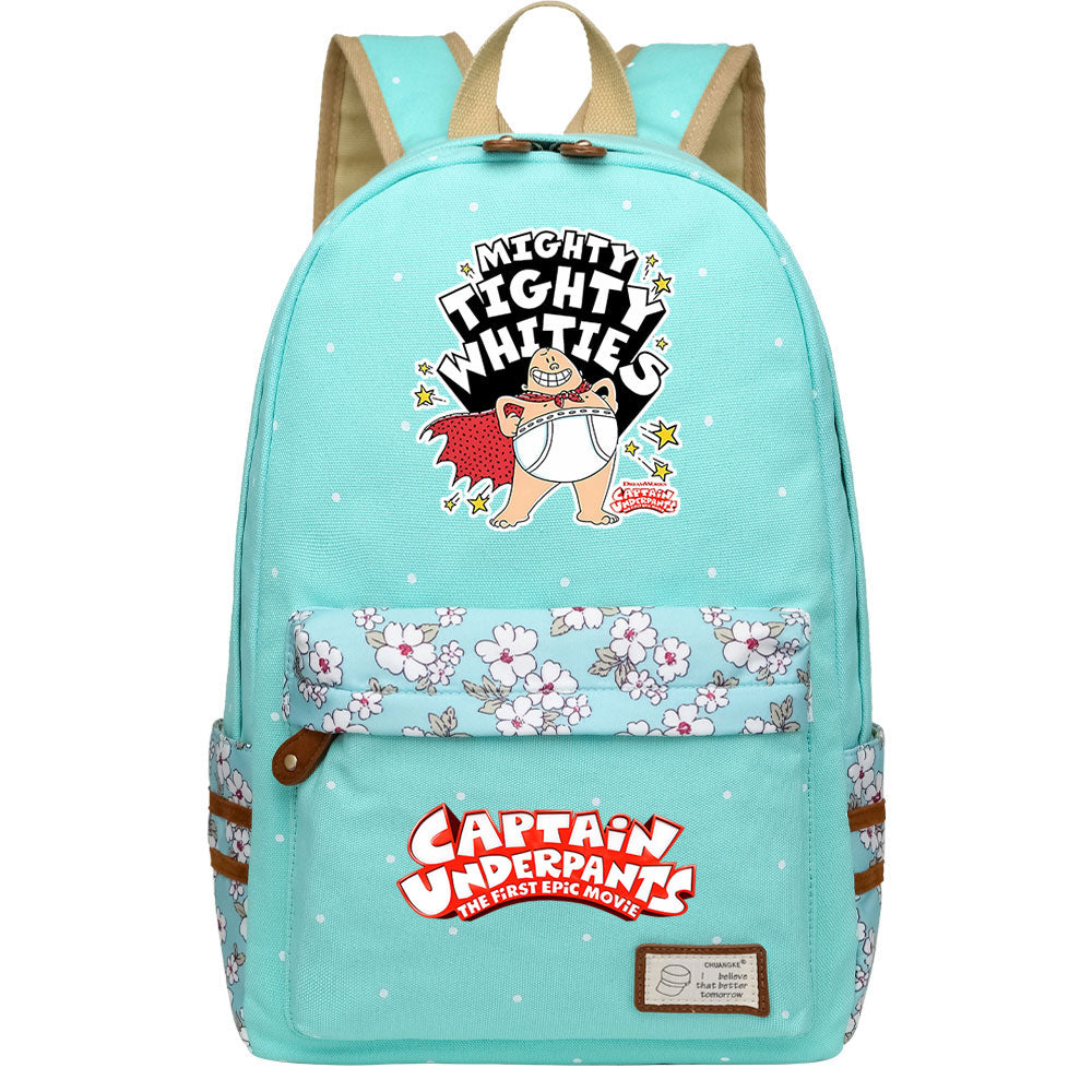 Captain Underpants Fashion Canvas Travel Backpack School Bag