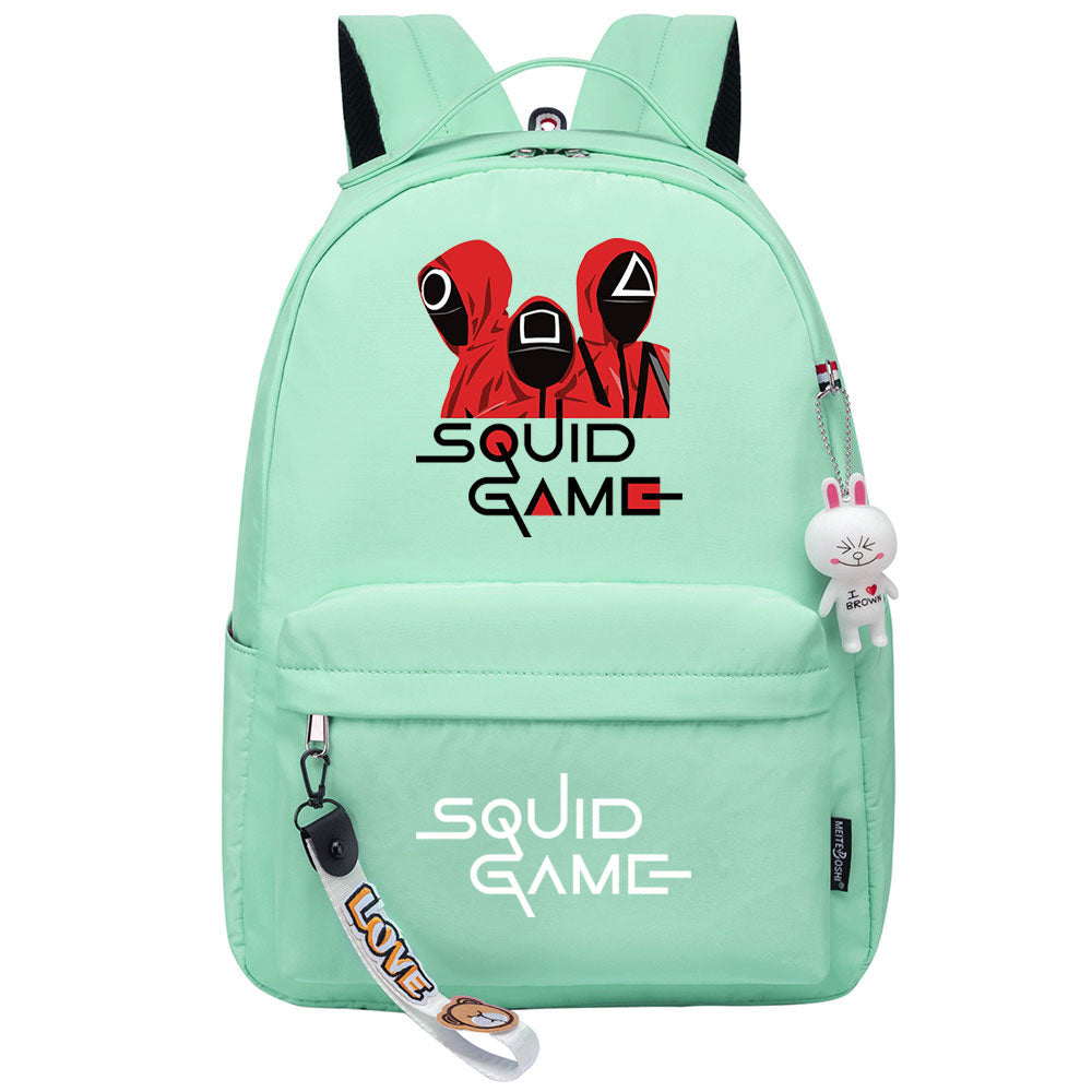 Squid Game Backpack Shoolbag Notebook Bag Gifts for Kids Students
