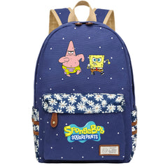 SpongeBob SquarePants  Fashion Canvas Travel Backpack School Bag